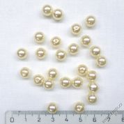Korálky plastové - perly 076