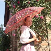 Deštník s folklorním motivem 671