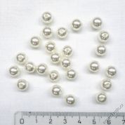 Korálky plastové - perly 077