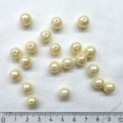 Korálky plastové - perly 064