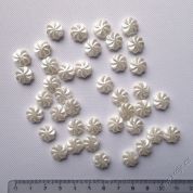 Korálky plastové - kytičky 004